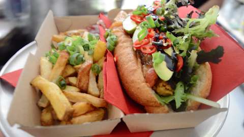 Photo: Wassup Dog Gourmet Hotdogs Fremantle